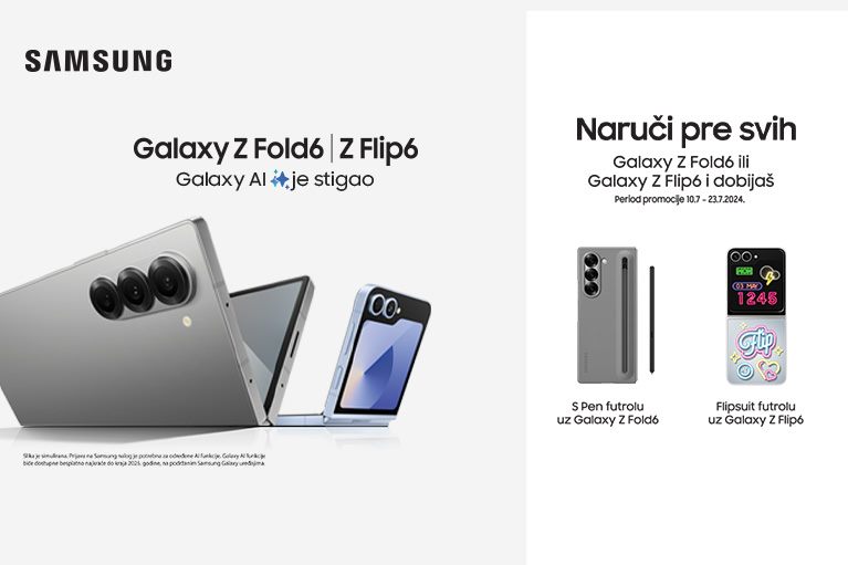 Vrhunski Samsung preklopni AI telefoni su stigli! | mts Tvoj svet