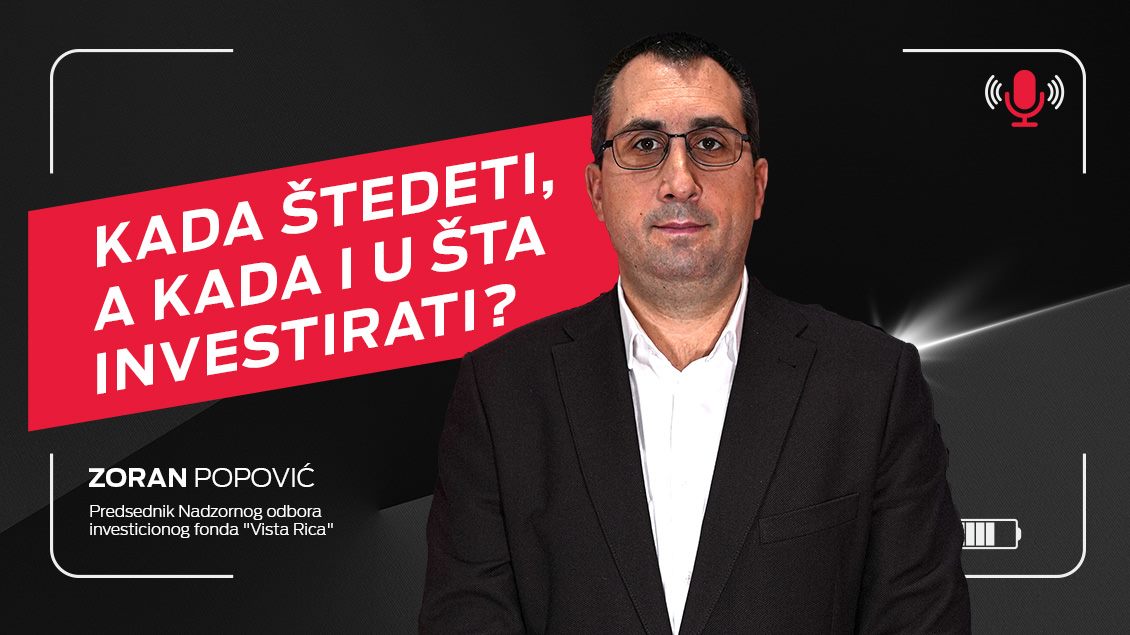 Zoran Popović u Telcast epizodi pod naslovom Kada štedeti, i u šta i kada investirati