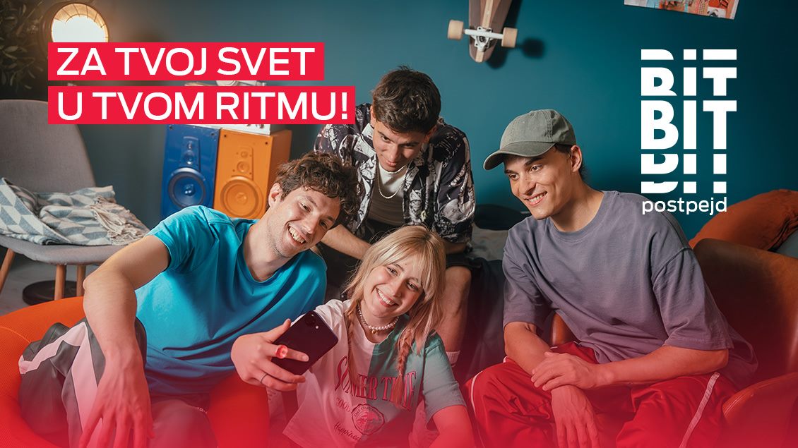 Promotivni viizual za Nagradni konkurs: „Osvoji iPhone 16e uz mtsBIT!“.