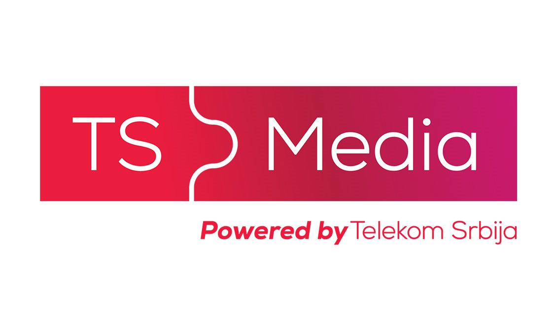 TS Media logo – Powered by Telekom Srbija