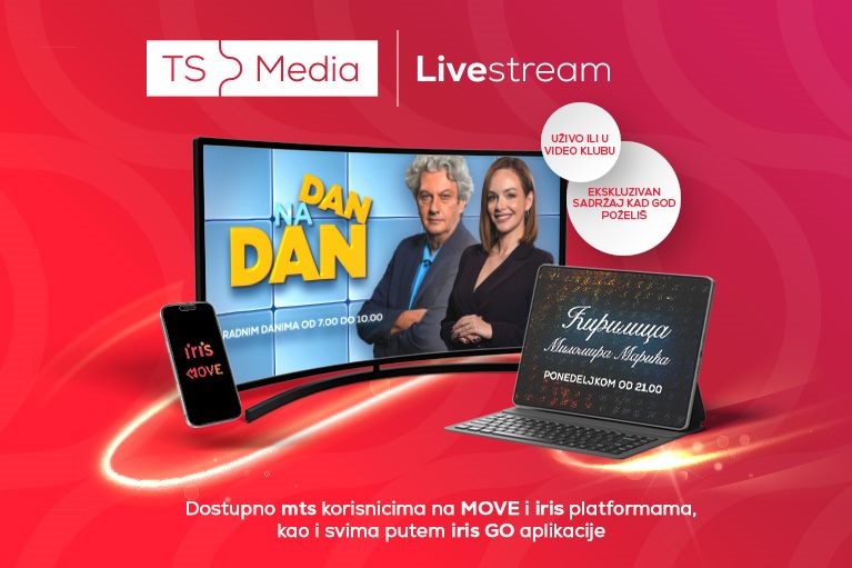 TS Media Livestream, Dan na Dan i Ćirilica, Milomira Marića.