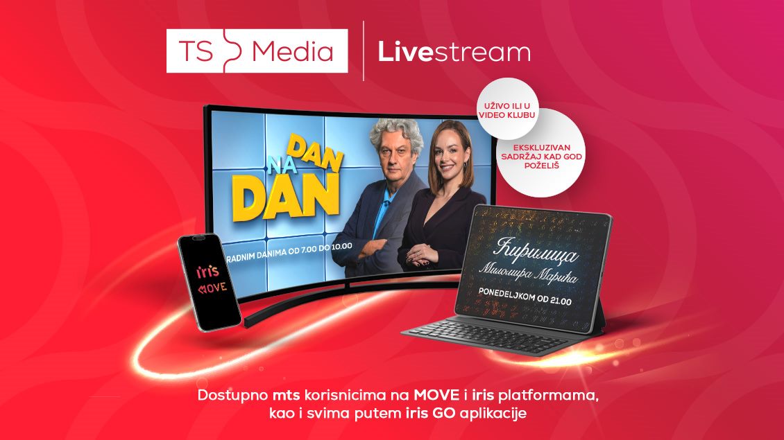 TS Media Livestream, Dan na Dan i Ćirilica, Milomira Marića.