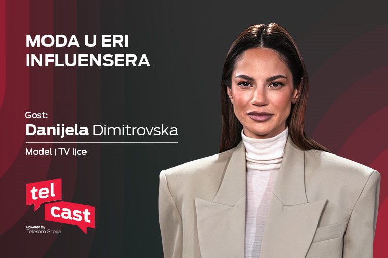 Danijela Dimitrovska, jedna od naših najuspešnijih manekenki, gost Telcast epizode.