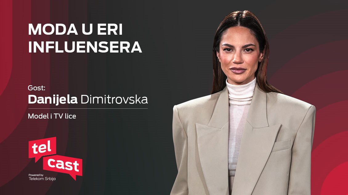 Danijela Dimitrovska, jedna od naših najuspešnijih manekenki, gost Telcast epizode.
