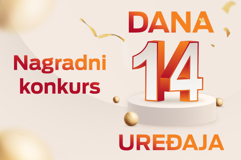 Promotivna grafika za mts nagradni konkurs – 14 dana, 14 uređaja