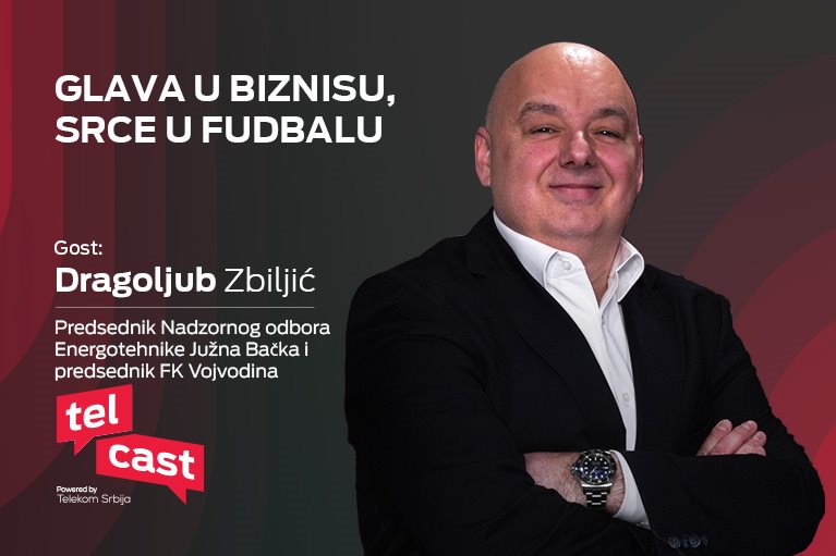Dragoljub Zbiljić gost u Telcastu između energetike i fudbala