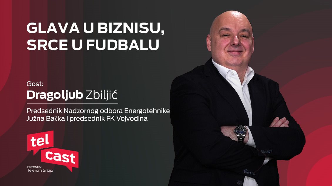 Dragoljub Zbiljić gost u Telcastu između energetike i fudbala