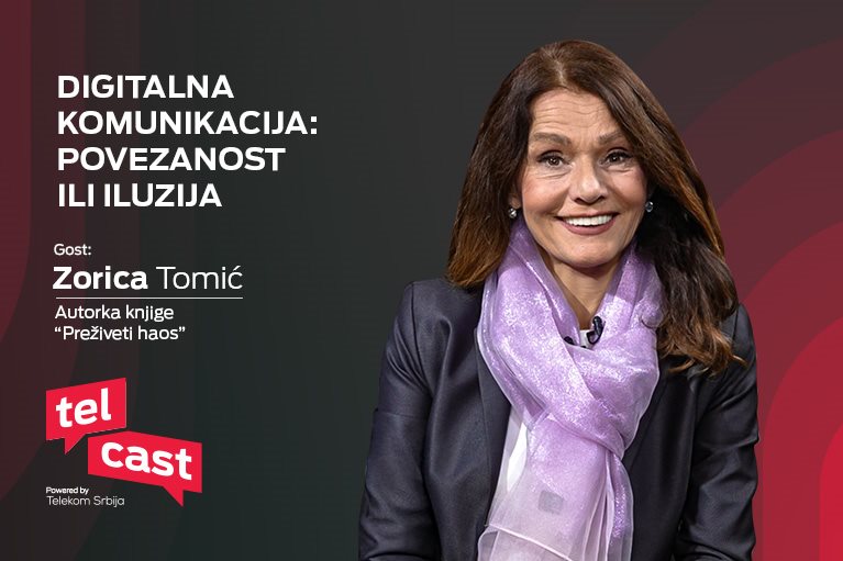 Prof. dr Zorica Tomić, profesorka na Filološkom fakultetu u Beogradu i autorka knjige „Preživeti haos“, gost nove Telcast epizode.