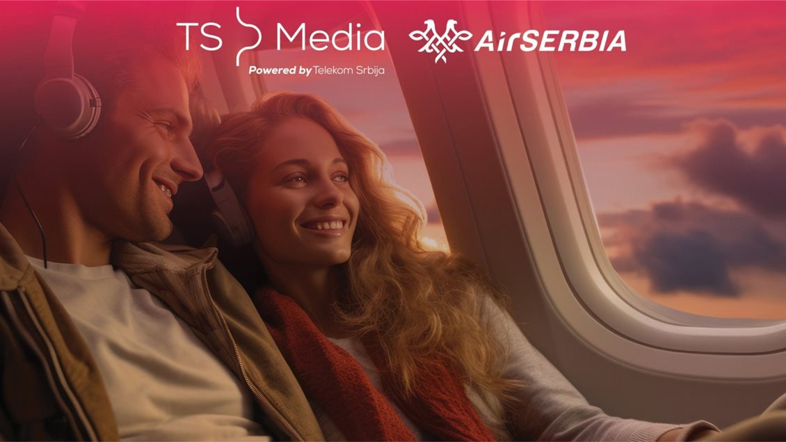 TS Media i Er Srbija – domaći video sadržaj u IFE sistemu na interkontinentalnim letovima