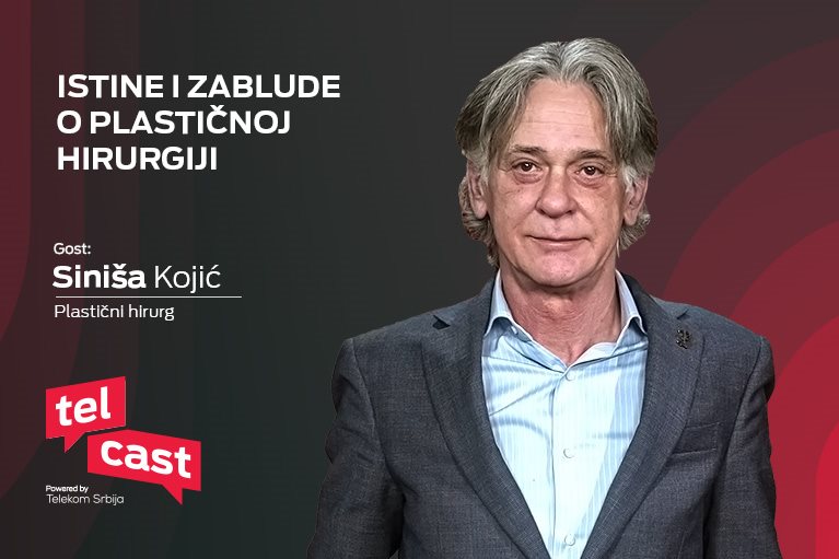 Dr. Siniša Kojić, plastični hirurg, gost nove Telcast epizode.