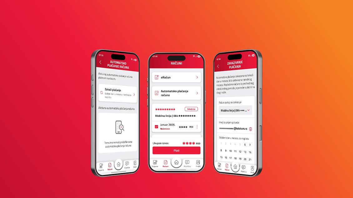 Automatsko plaćanje mts računa – zaboravi na kašnjenja.