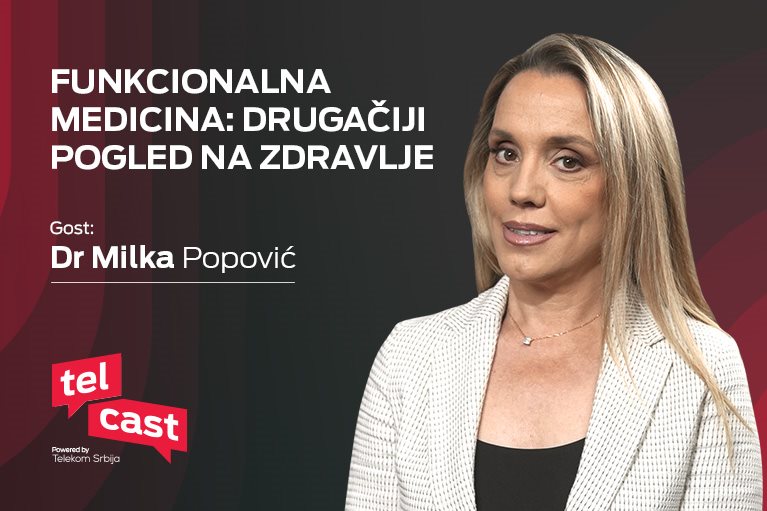 Dr Milka Popović, praktičar funkcionalne medicine je gost nove Telcast epizode.