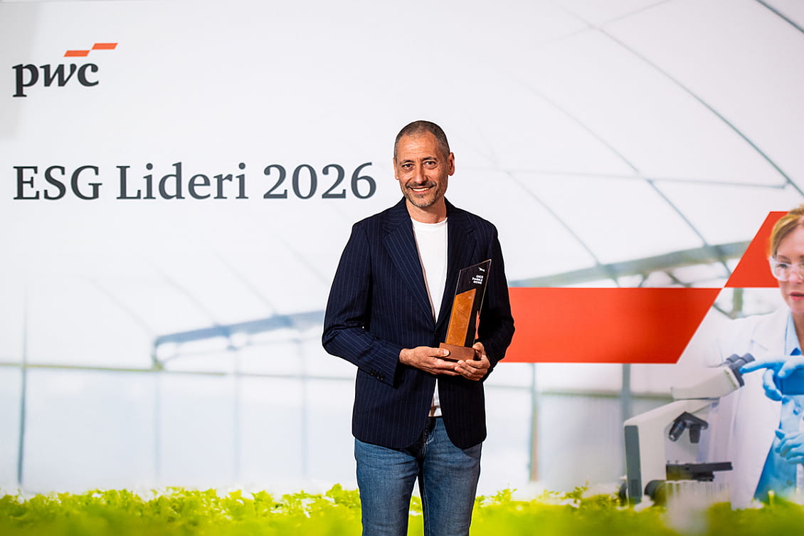 Zoran Karić from Telekom Serbia, recipient of the Leader in Sustainable Development award at the ESG Leaders competition