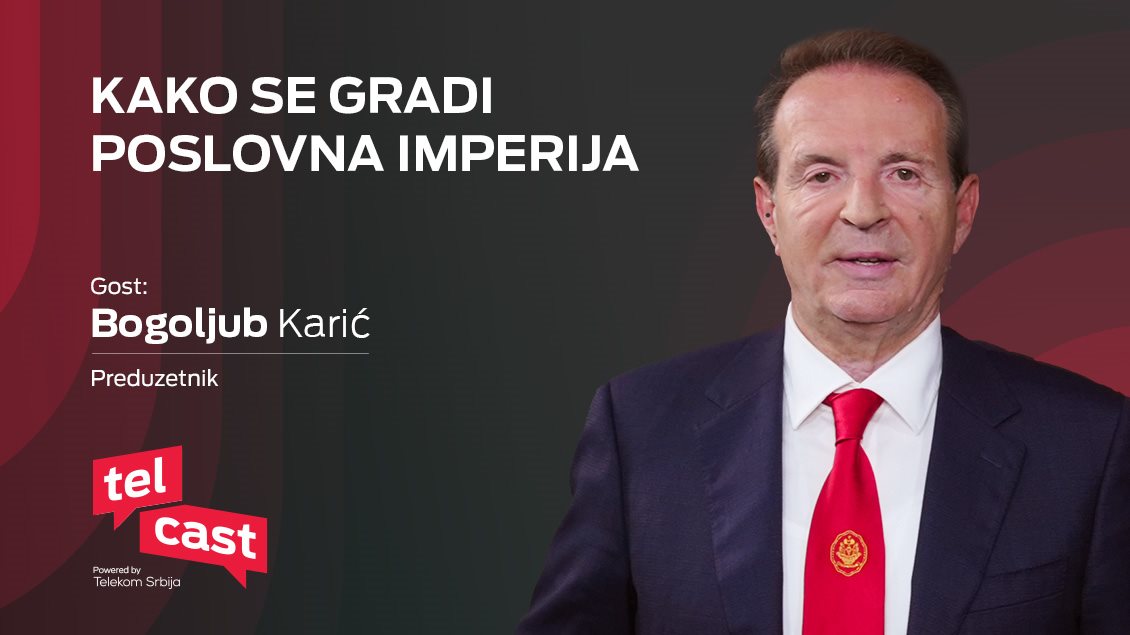 Bogoljub Karić, preduzetnik, je gost nove Telcast epizode.