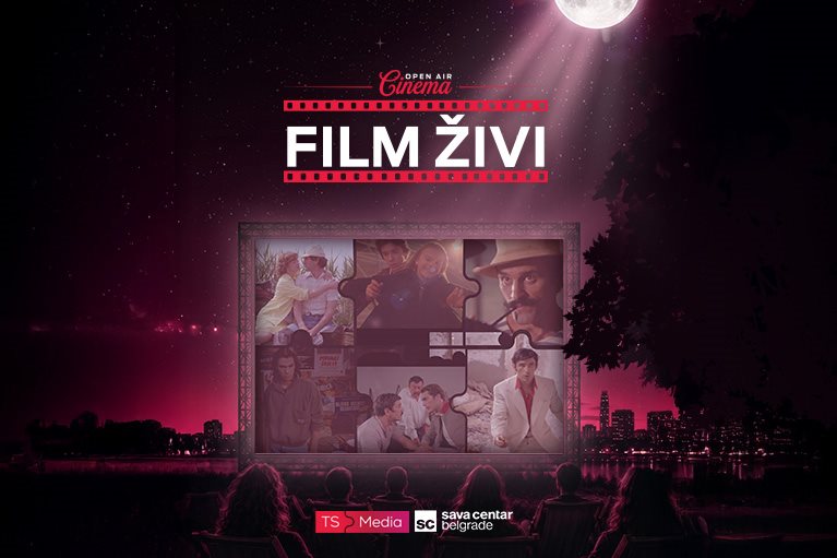 Film živi projekat TS Media sa projekcijom restauriranih klasika na krovu Sava Centra u Beogradu.