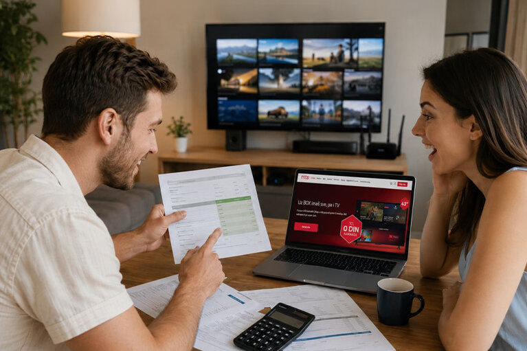 Par bira mts BOX paket za internet i televiziju