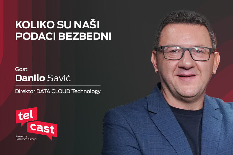 Danilo Savić, direktor Državnog data centra u Kragujevcu, gost Telcast epizode.