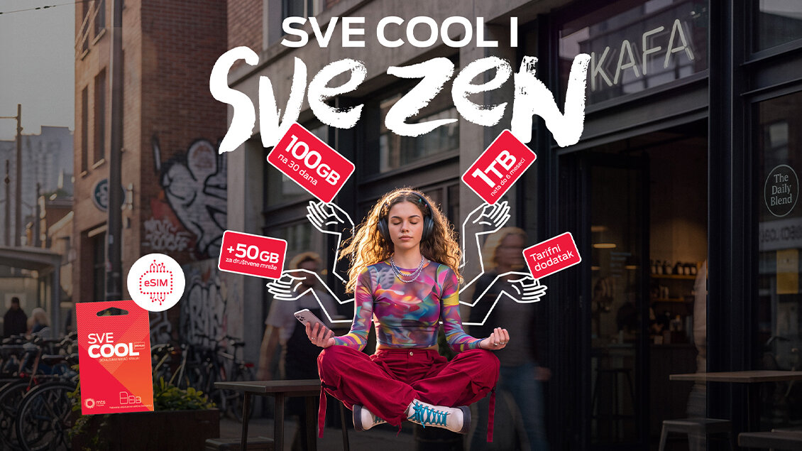 mts SVE COOL pripejd tarifa sa 100 GB interneta po 5G brzini i dodatnih 50 GB za društvene mreže
